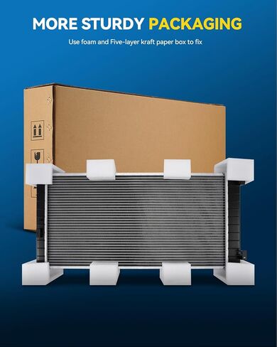 PHILTOP CU2951 Engine Coolant Aluminum Radiator for 2007-2016 Patriot, 2007-2016 Compass, 2008-2014 Avenger, 2011-2014 200, 2007-2012 Caliber, 2007-2010 Sebring in Saudi Arabia