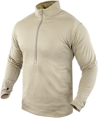 Condor Elite 603-042-M Base II Zip Pullover Sand ، M. in Kuwait