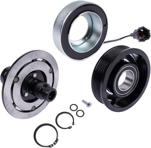 AC Compressor Clutch Kit Replacement for Nissan Versa 2011 1.6L Versa 2010-2012 1.8L Cube 2009-2013 1.8L 92600CJ63A 92600CJ63D in Saudi Arabia