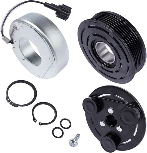 AC Compressor Clutch Kit Replacement for Nissan Versa 2011 1.6L Versa 2010-2012 1.8L Cube 2009-2013 1.8L 92600CJ63A 92600CJ63D in Saudi Arabia