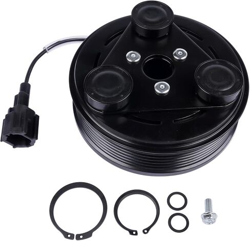 AC Compressor Clutch Kit Replacement for Nissan Versa 2011 1.6L Versa 2010-2012 1.8L Cube 2009-2013 1.8L 92600CJ63A 92600CJ63D in Saudi Arabia