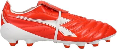 Diadora Mens Brasil Elite Tech T Italy LPX Firm Ground Coits Cleats - Red in Saudi Arabia