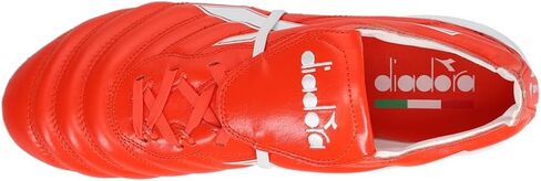 Diadora Mens Brasil Elite Tech T Italy LPX Firm Ground Coits Cleats - Red in Saudi Arabia
