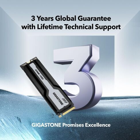 Gigastone HPC Computing M.2 SSD 500GB (2-Pack) PCIe 4.0 NVMe SSD Host Memory Buffer Cache Accelerate Speed Coding Big Data Intensive Workloads, 5000MB/s Internal Solid State Drive SLC Cache 3D NAND in Saudi Arabia