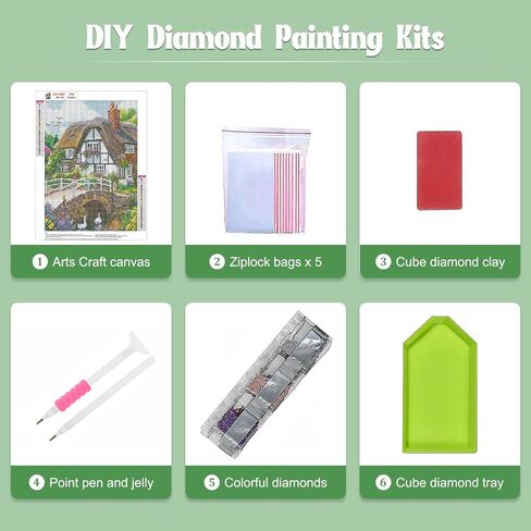 NAIMOER Boots and Blooms 5D Full Drill Diamond Art Kit for Adults, DIY Diamond Art Kits for Home Decor, Birds Diamond Dots Art Kits, 30x40cm in Saudi Arabia