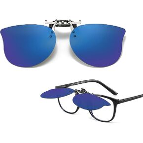 Kids Polarized Clip on Sunglasses Over Prescription Glasses for Age 6-15 Boy Girl Flip Up Lovely Fish Style TS-CO-1181 in Saudi Arabia