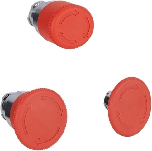 1pcs xb2bs red rem stop stop head φ30φφφφسوار إعادة تعيين Zb2bs44c zb2bs54c zb2bs64c (Zb2bs44c 30mm) in Saudi Arabia