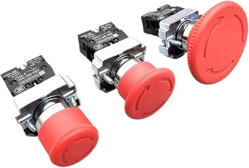 1PCS XB2-BS142 XB2-BS442 XB2-BS542 1NC OPENTER OPTER DOTARY PUND BUNTING SWITCH 2 موقف رأس الفطر 22 مم (XB2-BS442) in Saudi Arabia