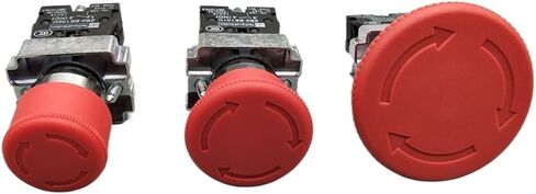 1PCS XB2-BS142 XB2-BS442 XB2-BS542 1NC OPENTER OPTER DOTARY PUND BUNTING SWITCH 2 موقف رأس الفطر 22 مم (XB2-BS442) in Saudi Arabia