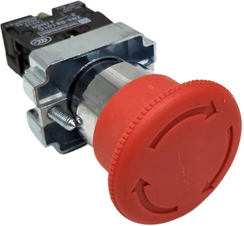 1PCS XB2-BS142 XB2-BS442 XB2-BS542 1NC OPENTER OPTER DOTARY PUND BUNTING SWITCH 2 موقف رأس الفطر 22 مم (XB2-BS442) in Saudi Arabia