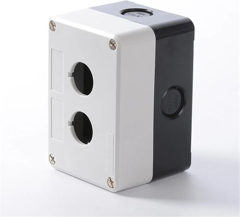 1Pcs Waterproof Button Box Switch Control Box 12345 Hole Industrial Switch Indicator Box 22mm(HB2-B4) in Saudi Arabia