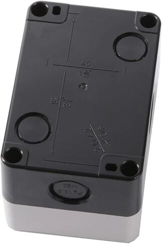 1Pcs Waterproof Button Box Switch Control Box 12345 Hole Industrial Switch Indicator Box 22mm(HB2-B4) in Saudi Arabia
