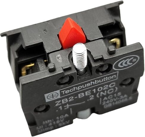 1PCS XB2-BS142 XB2-BS442 XB2-BS542 1NC OPENTER OPTER DOTARY PUND BUNTING SWITCH 2 موقف رأس الفطر 22 مم (XB2-BS442) in Saudi Arabia