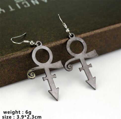 Punk Stylish Personalized Cartoon Music Note Earrings for Women Girls Symbols Rock Band Symbol Earrings Music Lover Gothic Jewelry Unique Fashion Music Symbols Rock Band Symbol Earrings in Saudi Arabia