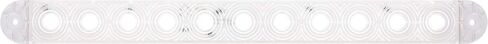 Optronics Bul69CBP عدسة واضحة LED LED LED Thinline Light ، أبيض in Saudi Arabia