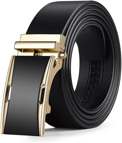 Belt Men's Belt Automatic Cowhide Belt Men's Belt(105cm) in Saudi Arabia