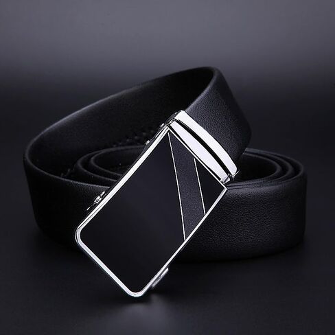 Automatic Buckle Men's Belt Men's Versatile Youth Belt Men's Belt(110cm) in Saudi Arabia