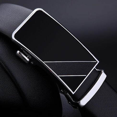 Automatic Buckle Men's Belt Men's Versatile Youth Belt Men's Belt(110cm) in Saudi Arabia