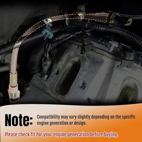 AUTOVIC Oil Pressure Sensor Relocation Adapter for C5 C6 Corvette LS Engines in Saudi Arabia