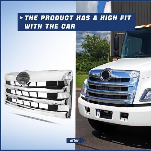 Grille Grille Grille Front For 2011+ Hino 238 258 268 338 Semi Trucks in Kuwait