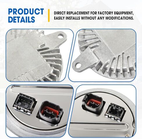 Xenon HID Headlight Ballast Replacement for Durango 2014-2020 Impala Malibu Camaro 2014-2019 Xenon Headlight Ballast Control Unit Module Replace 68224607AB 22941301 22860334 in Saudi Arabia