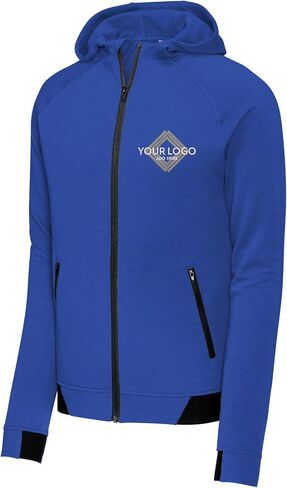 INK STITCH Men St570 Custom Embroidery Add Logo Texts Posichrge Strive Full Zip Up Jackets in Kuwait