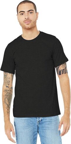 Bella + Canvas البالغين للجنسين Heather CVC T-Shirt in Kuwait