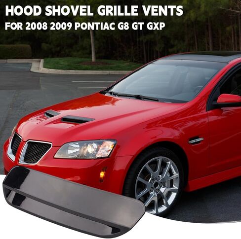 Jerbor Hood Scoop Vent Fits for Pontiac G8 Models 2008-2009 ، غطاء Grille Front Hood Vent ، استبدل OEM# 92221709 92221708 92213787 92213788 in Kuwait
