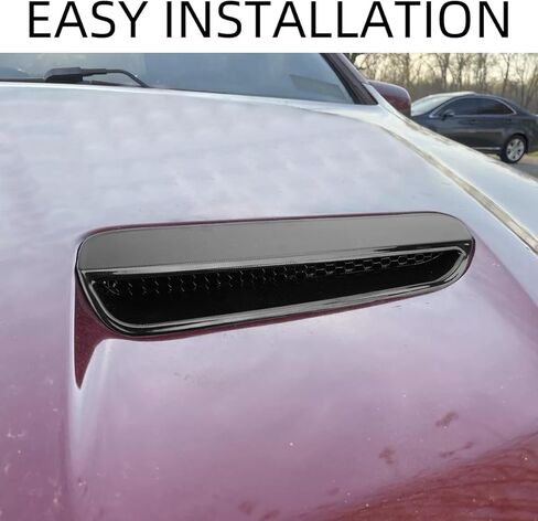 Jerbor Hood Scoop Vent Fits for Pontiac G8 Models 2008-2009 ، غطاء Grille Front Hood Vent ، استبدل OEM# 92221709 92221708 92213787 92213788 in Kuwait