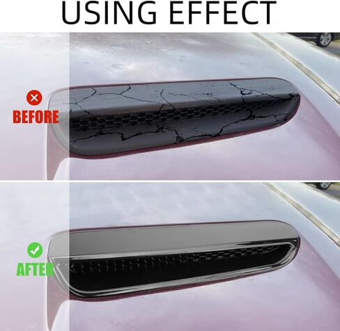 Jerbor Hood Scoop Vent Fits for Pontiac G8 Models 2008-2009 ، غطاء Grille Front Hood Vent ، استبدل OEM# 92221709 92221708 92213787 92213788 in Kuwait