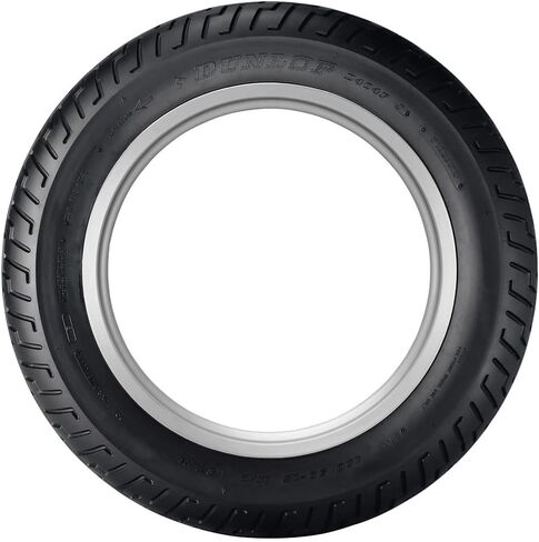 130/90-16 (67H) Dunlop D404 Front Motorcycle Tire Black Wall for Yamaha V-Star 650 Classic 1998-2010 in Saudi Arabia
