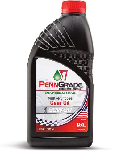 Penn Grade 1, 77296, Classic Multi-Purpose GL-4 Gear Oil SAE 80W-90, 1 Quart (4 Pack) in Saudi Arabia