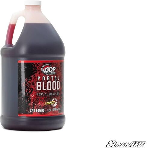 SuperATV Portal Blood Portal Gear Oil | 1 Gallon in Saudi Arabia