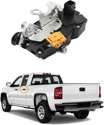 محرك محرك قفل الباب 4 قطع من Dasbecan متوافق مع Chevy Silverado Tahoe Suburban 1500 GMC Sierra Yukon XL Cadillac Escalade 2007-2009 يستبدل 931-303 931-304 931-108 931-109 طقم مزلاج 4 أبواب in Saudi Arabia