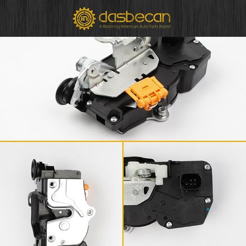 محرك محرك قفل الباب 4 قطع من Dasbecan متوافق مع Chevy Silverado Tahoe Suburban 1500 GMC Sierra Yukon XL Cadillac Escalade 2007-2009 يستبدل 931-303 931-304 931-108 931-109 طقم مزلاج 4 أبواب in Saudi Arabia