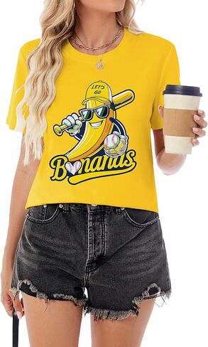 Baseball Shirt for Women Game Day Baseball Fan Shirt Baseball Mom Tee Casual Short Sleeve Tops in Kuwait