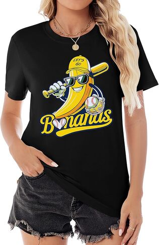 Baseball Shirt for Women Game Day Baseball Fan Shirt Baseball Mom Tee Casual Short Sleeve Tops in Kuwait
