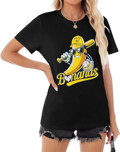 Baseball Shirt for Women Game Day Baseball Fan Shirt Baseball Mom Tee Casual Short Sleeve Tops in Kuwait