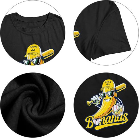 Baseball Shirt for Women Game Day Baseball Fan Shirt Baseball Mom Tee Casual Short Sleeve Tops in Kuwait