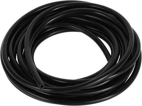 1pc 130ppsi max max silicone vacuum vacuum hose for Chevrolet for Buick for Lincoln Engine Automotive Line Silicone Black 16.4ft 1/8 " in Saudi Arabia