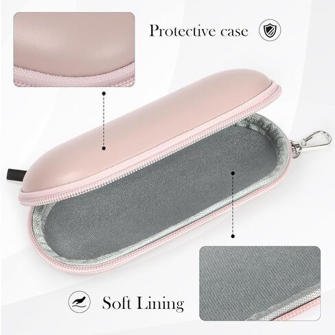 علبة النظارات النحيفة ، منظم نظارة شمسية سفر محمولة مع كارابينر ، سستة نظارات تخزين النظارات للرجال نساء in Kuwait