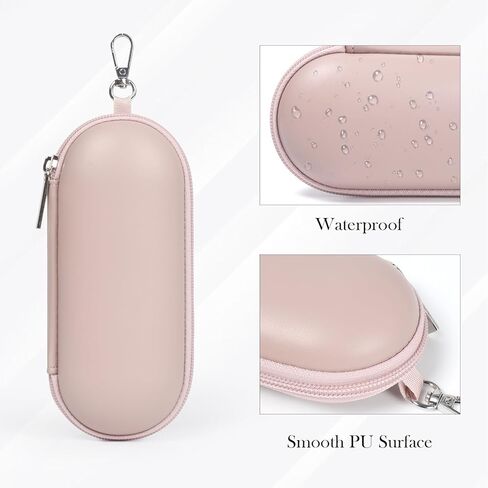 علبة النظارات النحيفة ، منظم نظارة شمسية سفر محمولة مع كارابينر ، سستة نظارات تخزين النظارات للرجال نساء in Kuwait