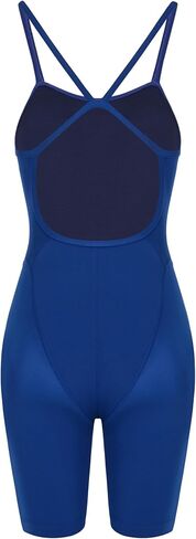 Canada Women's Racer V-Back Swimsuit-Galiano-Boyleg Cut ، مقاومة للكلور ، البوليستر 100 ٪ in Kuwait