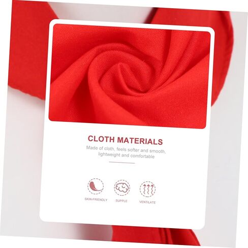 2pcs Boy Girl Triangle Scarf Red Dance Prop Lightweight Boys and Girls Scarf for Performance for Dance School Events and Daily Practice in Saudi Arabia