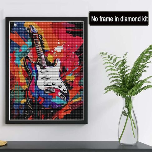 Reofrey DIY Diamond Art Kits for Adults Train, Landscape Full Drill Round Rhinestone Diamond Painting Kits, Cross Stitch Embroidery Canvas for Crafts Home Wall Decor 30x40cm in Saudi Arabia