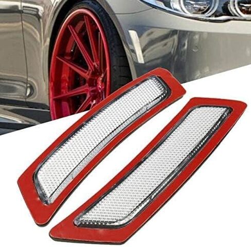 Side Marker Fender Reflector Lights Compatible with 2011-2016 BMW F10 5-SERIES (DARK SMOKE) in Saudi Arabia