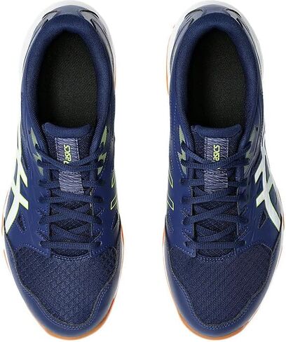 حذاء كرة الطائرة للرجال GEL-ROCKET 11 من ASICS، مقاس 8.5، برتقالي فاتح/برتقالي صادم in Saudi Arabia