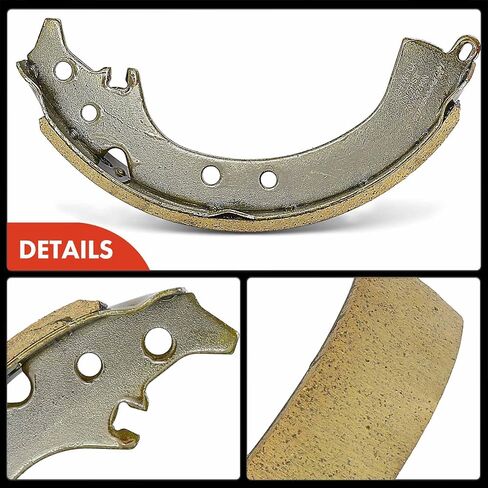 مجموعة أحذية فرامل الطبل الخلفية A-Premium متوافقة مع موديلات Toyota المختارة-Camry 1987-2005 ، Rav4 1996-2002 ، Solara 1999-2003 ، Celica 1983 ، 4 PCs in Saudi Arabia