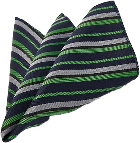D'S DAMAT Plain Tie, Formal Ties for Men, Pocket square, For Wedding, Work, Cufflinks, Accessory set, Gift For Man in Saudi Arabia