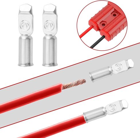 10pcs دبابيس طرف بطارية توصيل سريع لـ 50a 6-12 أسلاك AWG سحب بطارية Winch Systems Battery Disconnect/Connect in Kuwait
